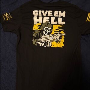 Grunt Style Black and Yellow Graphic Tee